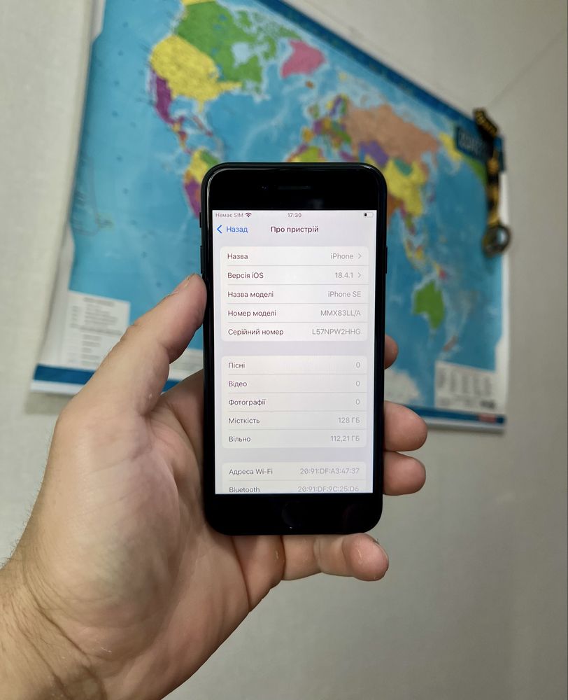 iPhone SE (3-Gen) 128 GB NeverLock 100% акум ІДЕАЛ айфон ce 3 Apple