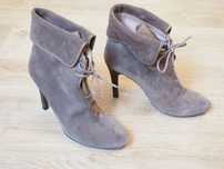 Botins Massimo Dutti camurça