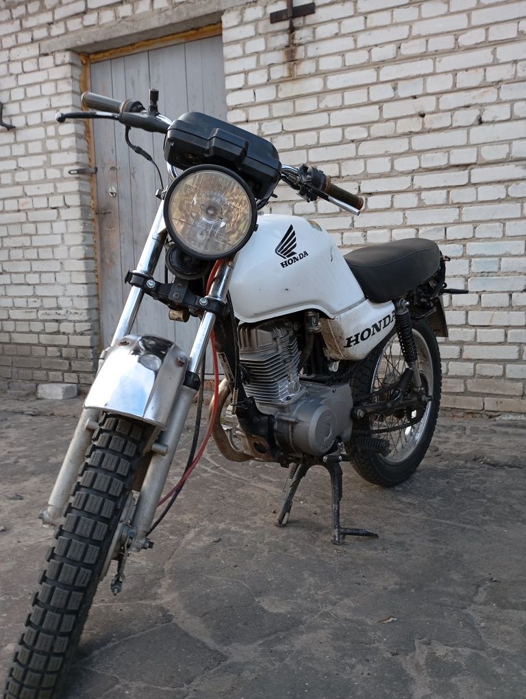 Honda 125 без електростартера