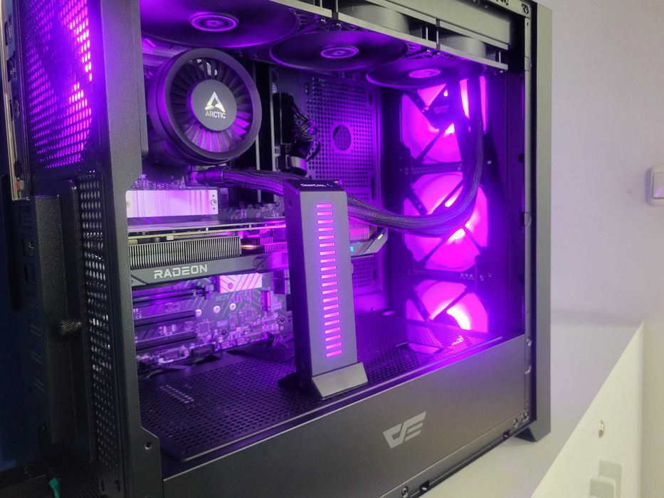 Komputer do gier I5 RX 9060XT 32RAM 1TB SSD ARGB Raty