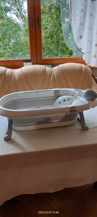 wanienka dla dziecka i krzesełko do kąpieli