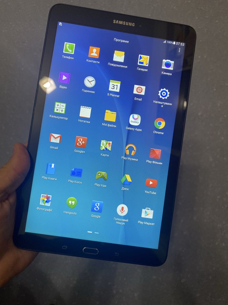 Планшет телефон Самсунг Samsung Galaxy Tab E SM-T531 Sim 4G GPS Ідеал