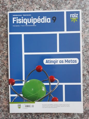 Caderno de atividades Físico-Química "Fisiquipédia, 9.°, raiz editora