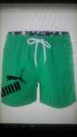 Vendo calções praia marca Puma e camisa, tamanho L NOVOS     o L,