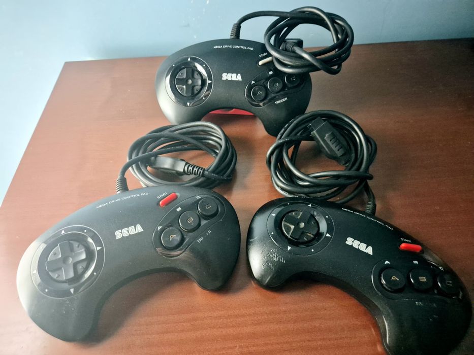 3 comandos Sega Mega Drive