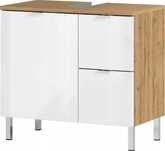 Szafka pod umywalkę Germania 60 x 56 x 34 cm drewno biel