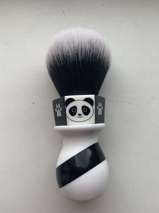Помазок кисть щетка для влажного бритья YAQI 24мм синтетика Панда