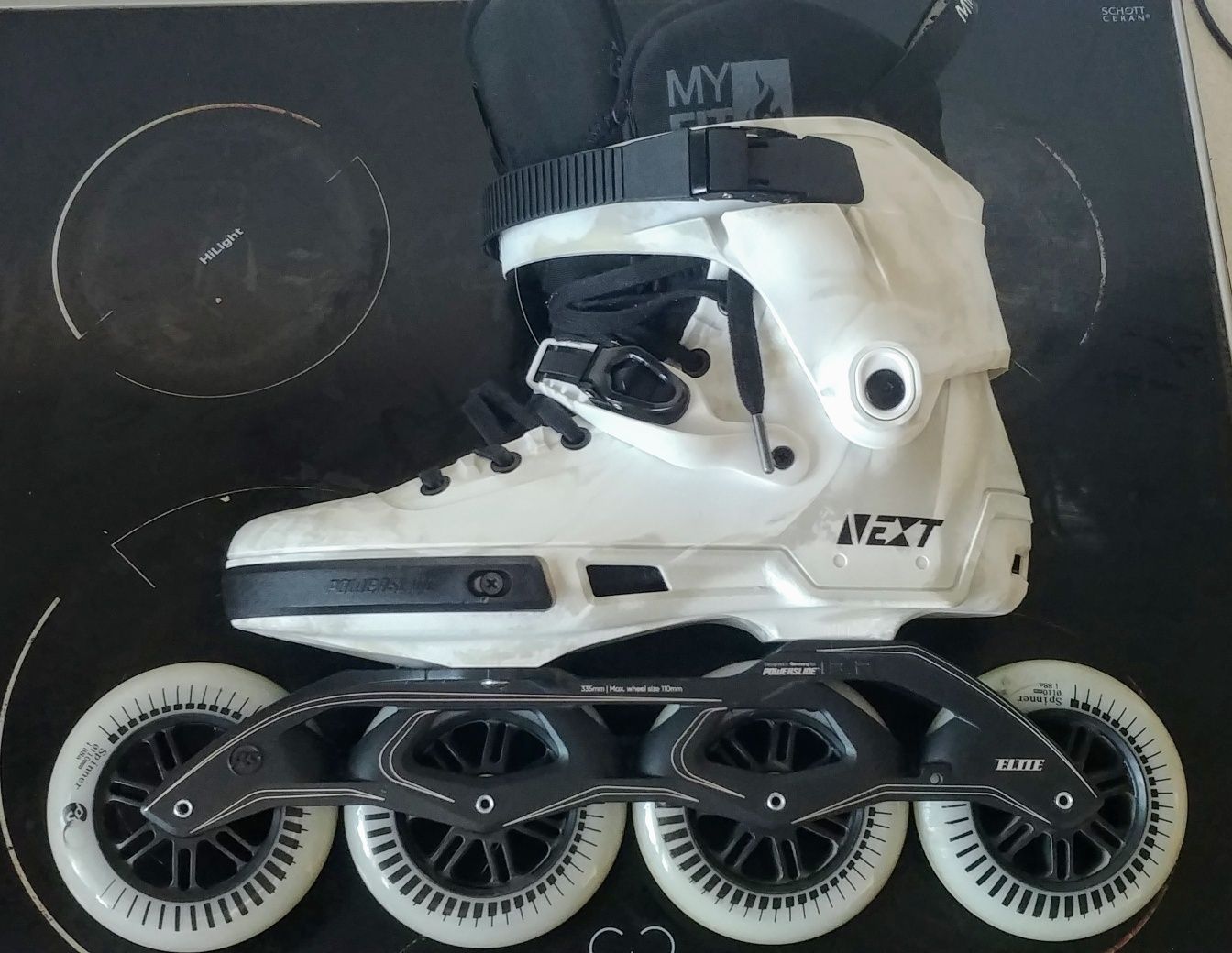 Rolki Powerslide Next 110mm 46/47 praktycznie nowe