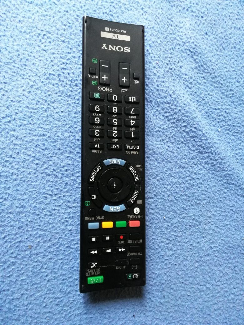 pilot SONY telewizor oryginalny RM-ED 053 telegazeta vintage PRL digit