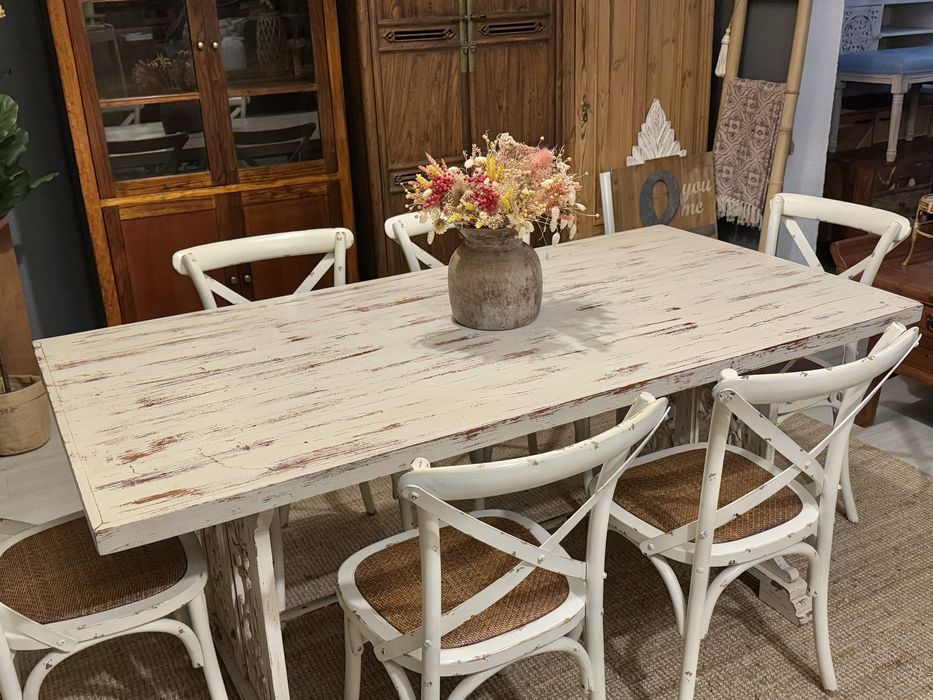 mesa, jantar, refeições, sala, cozinha, oriental, indiana, rustica