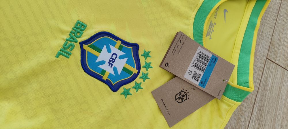 Koszulka Nike M Brazylia Brasil piłkarska sportowa Dri fit