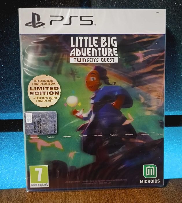 Little Big Adventure PS5 - przygodowa platformówka, super edycja PL
