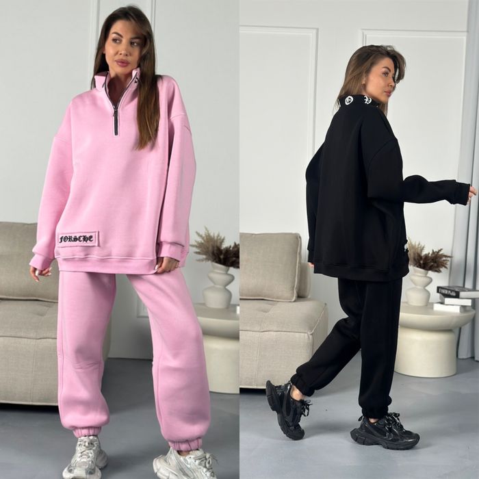 Жіночий теплий спортивний костюм на флісі. Зимовий жіночий костюм