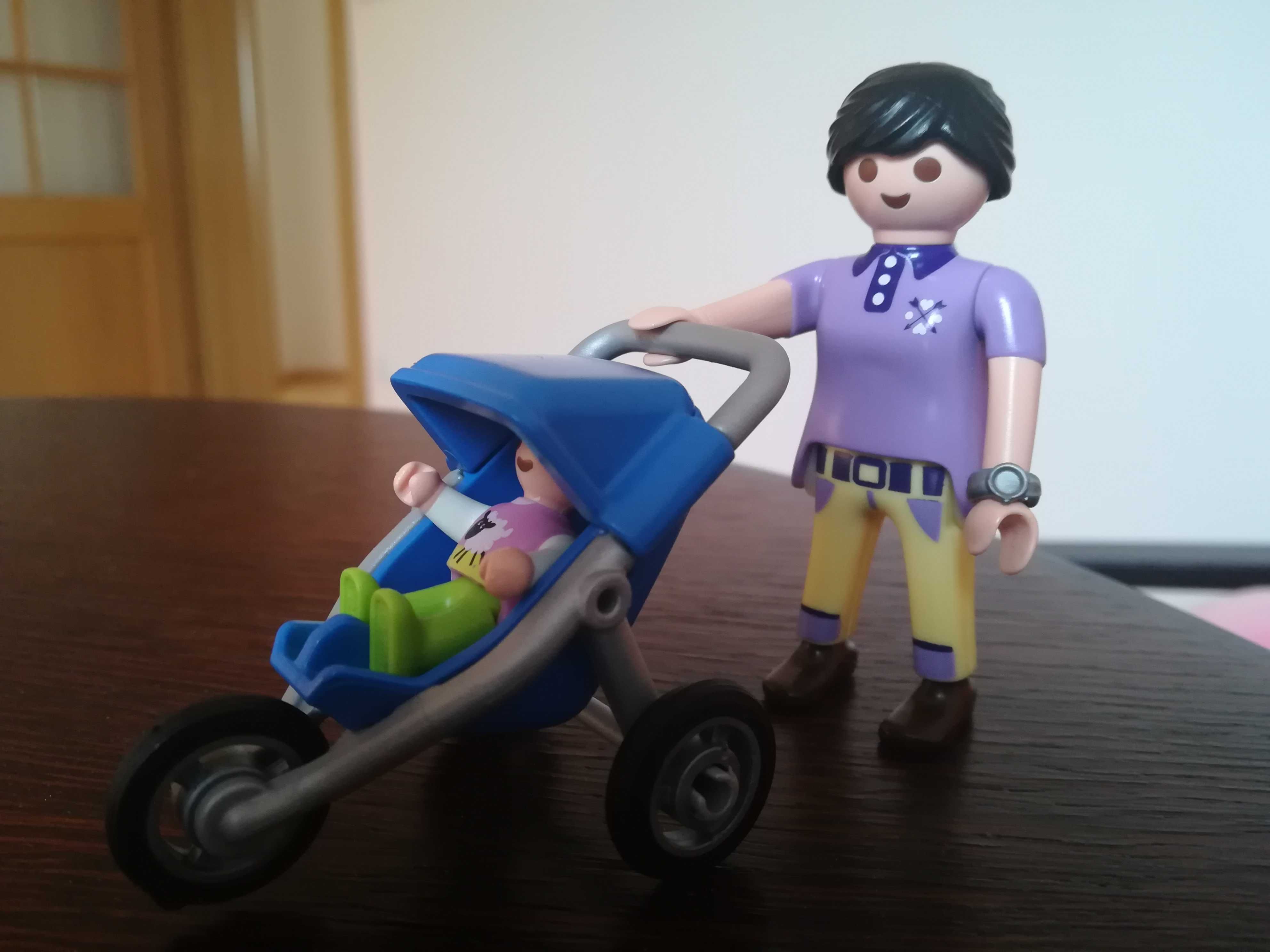 Playmobil 70284 - mama z dziećmi klocki playmobile