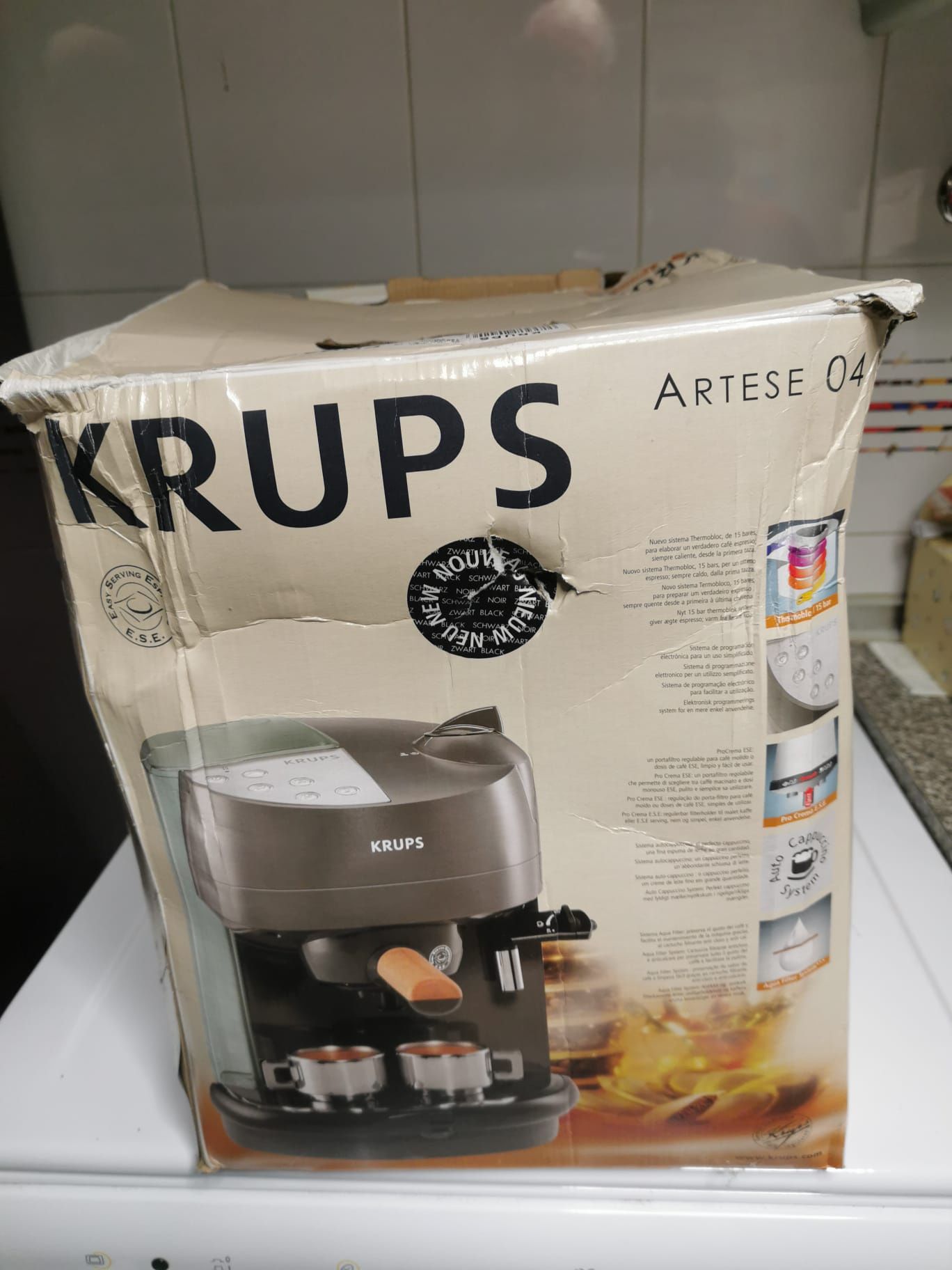 Maquina café Krups