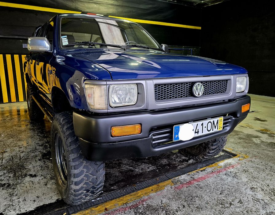 Toyota Hilux 4x4 - VW Taro 2.4Td turbo intercooler
