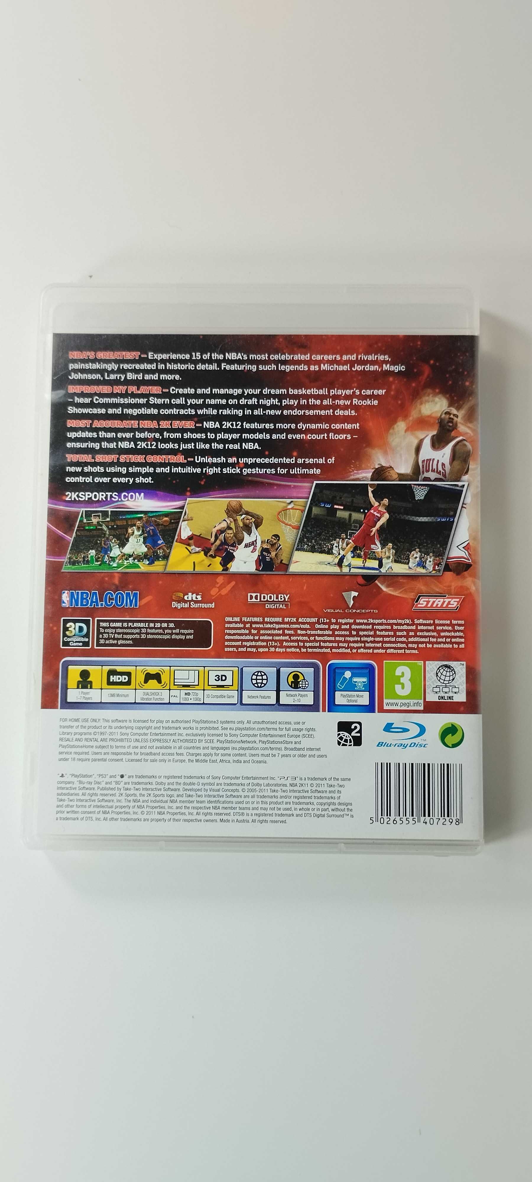 NBA 2k12 Playstation 3 PS3