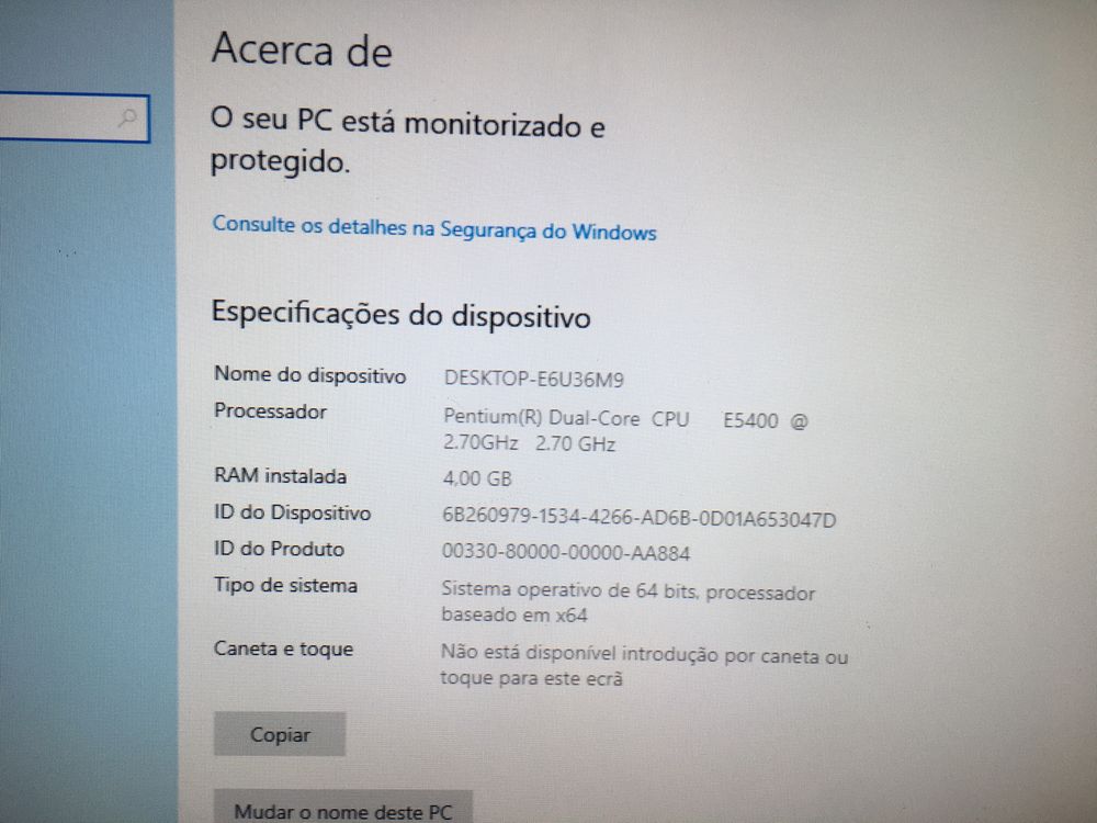 Torre pc 4gb ram 500gb disco