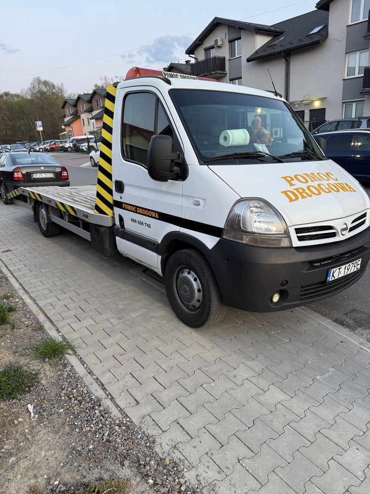 Nissan interstar Autolaweta Pomoc Drogowa Master Movano