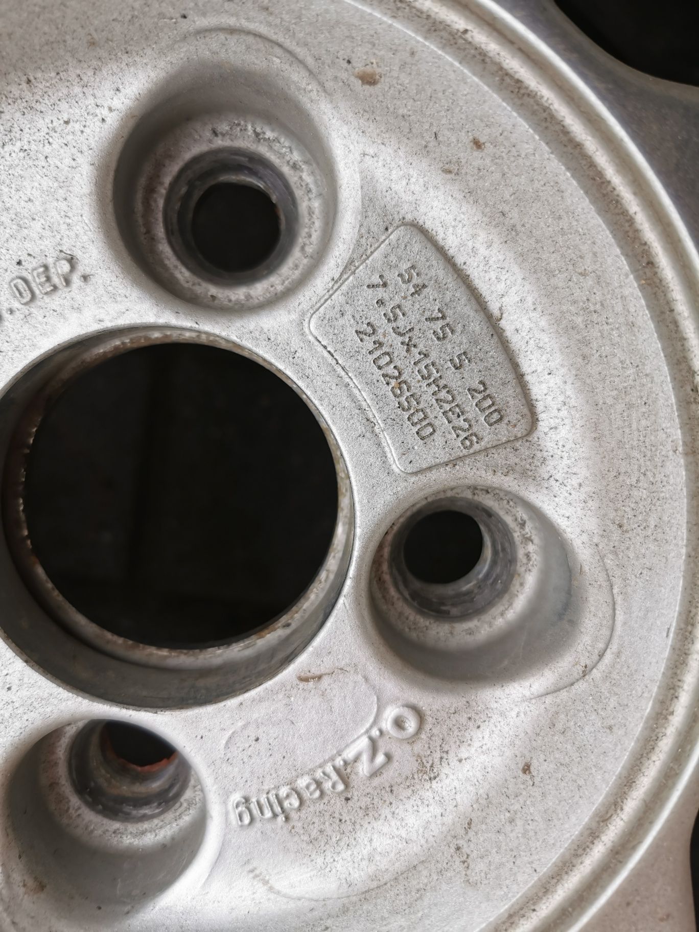 OZ Turbo 4x100 felgi skręcane ET26 pod bmw e30 Golf Mk2