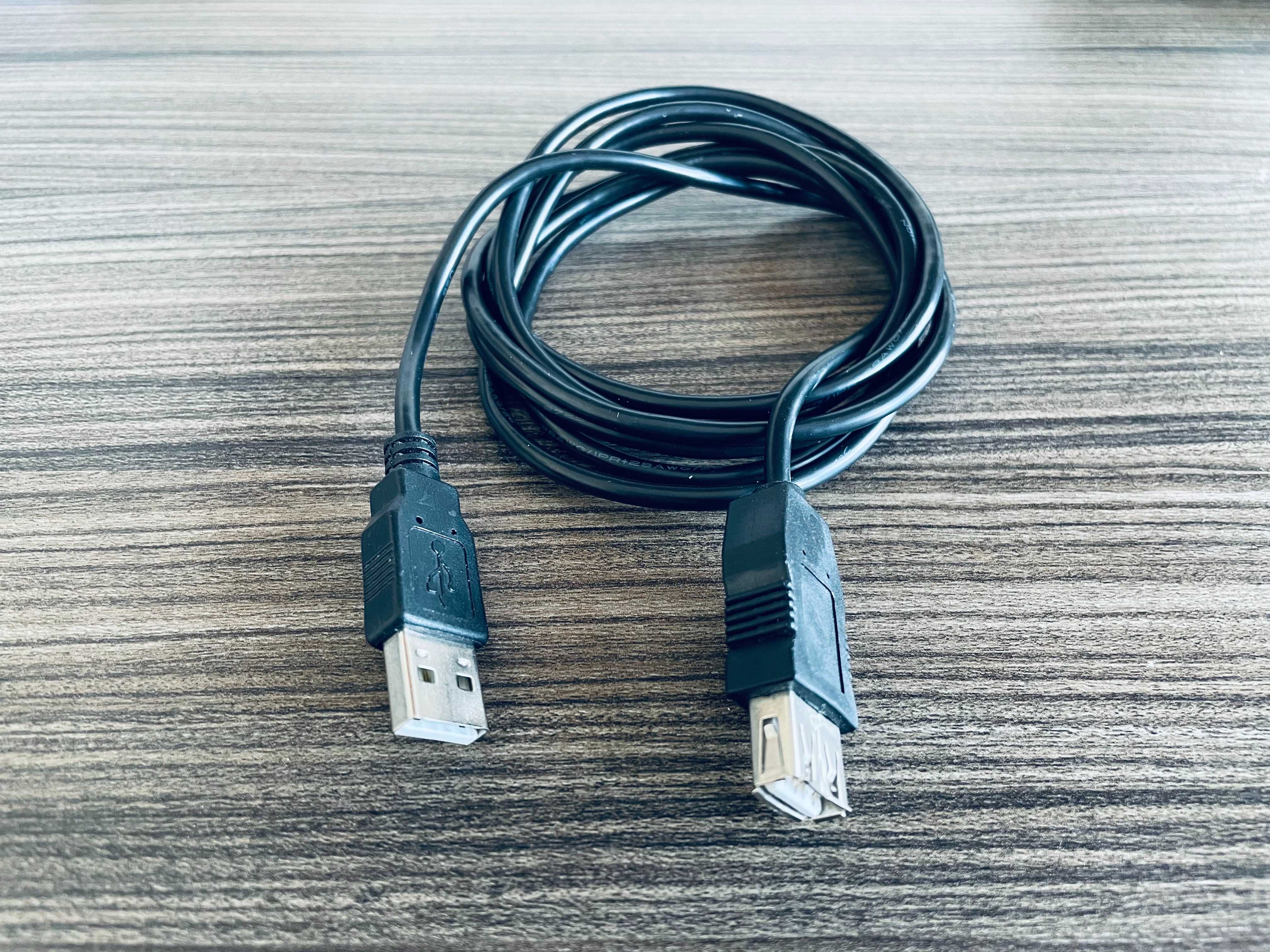 Przedłużacz kabla USB Typ A (długość 1.8m)