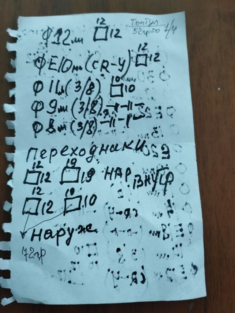 Ключи гаечные,торцевые . Обжимные клещи  .