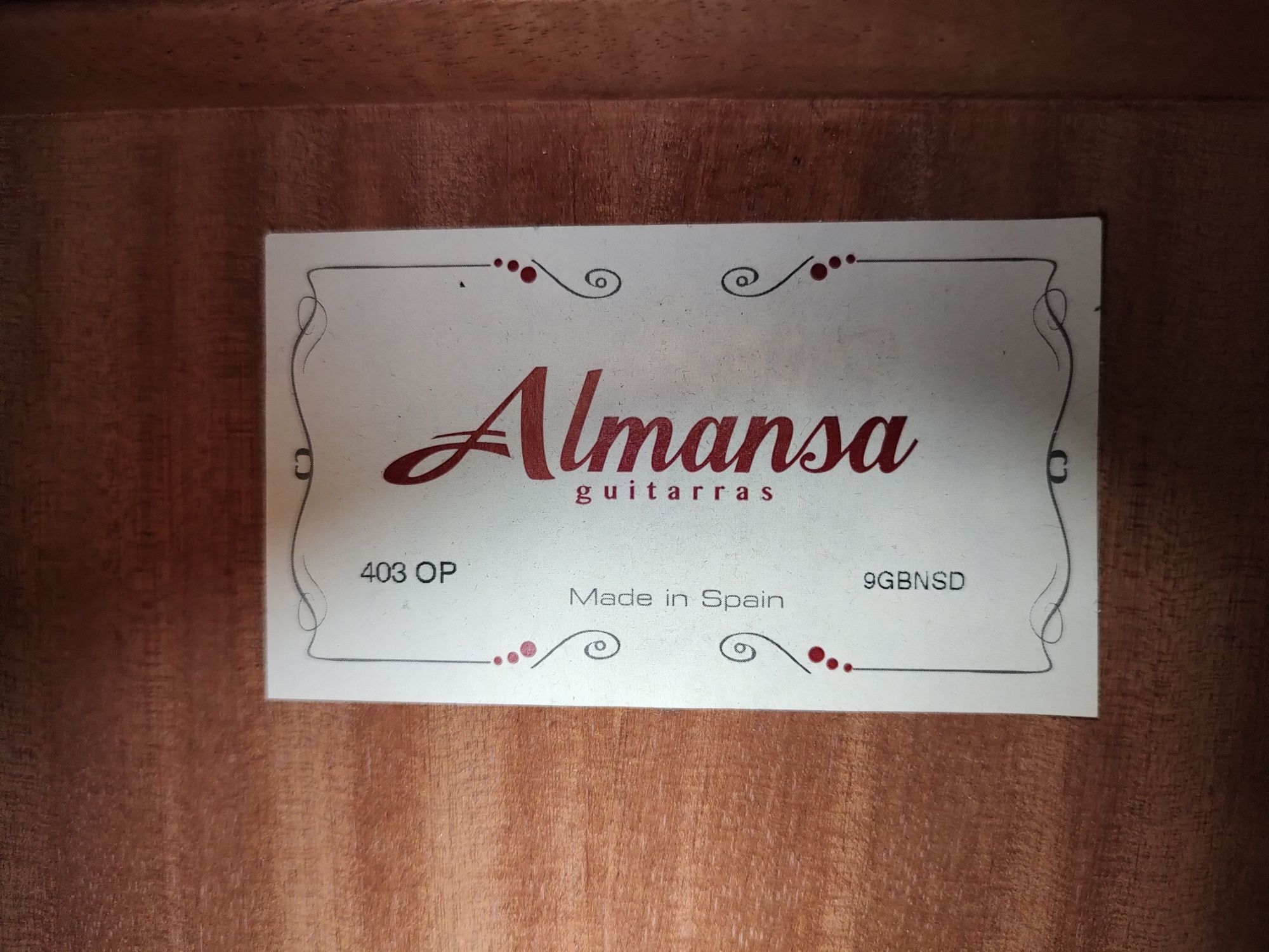 Almansa 403 OPN gitara klasyczna Spain  Fantastyczne brzmienie  //