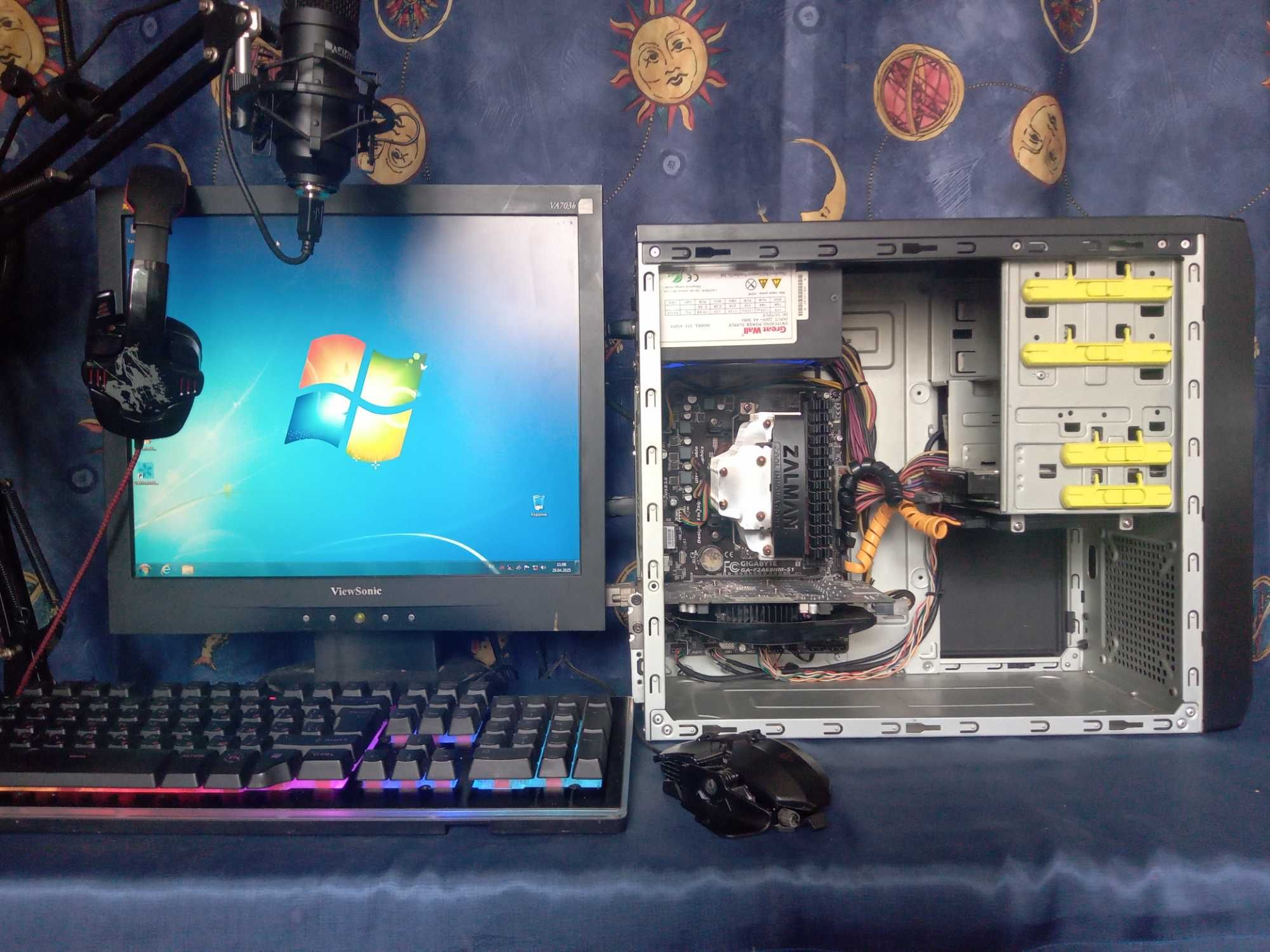 Компьютер‼️ для игр\дома\работы 4 ядра\4GHz\8Gb RAM\SSD\GDDR5