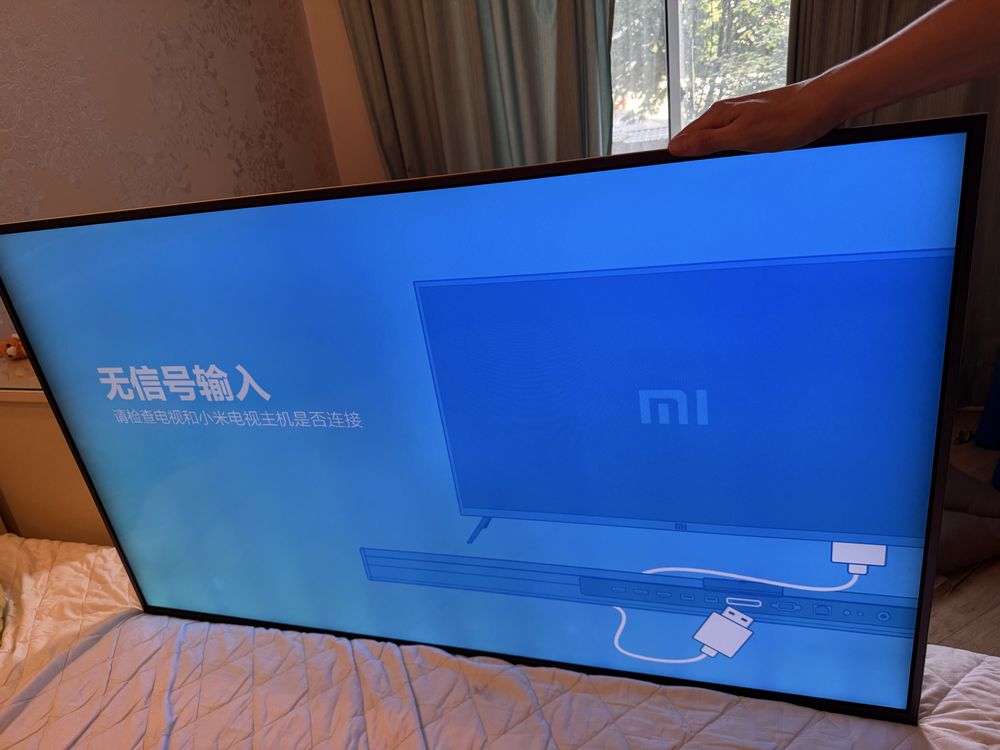 Телевізор xiaomi з саундбаром, 55” під ремонт