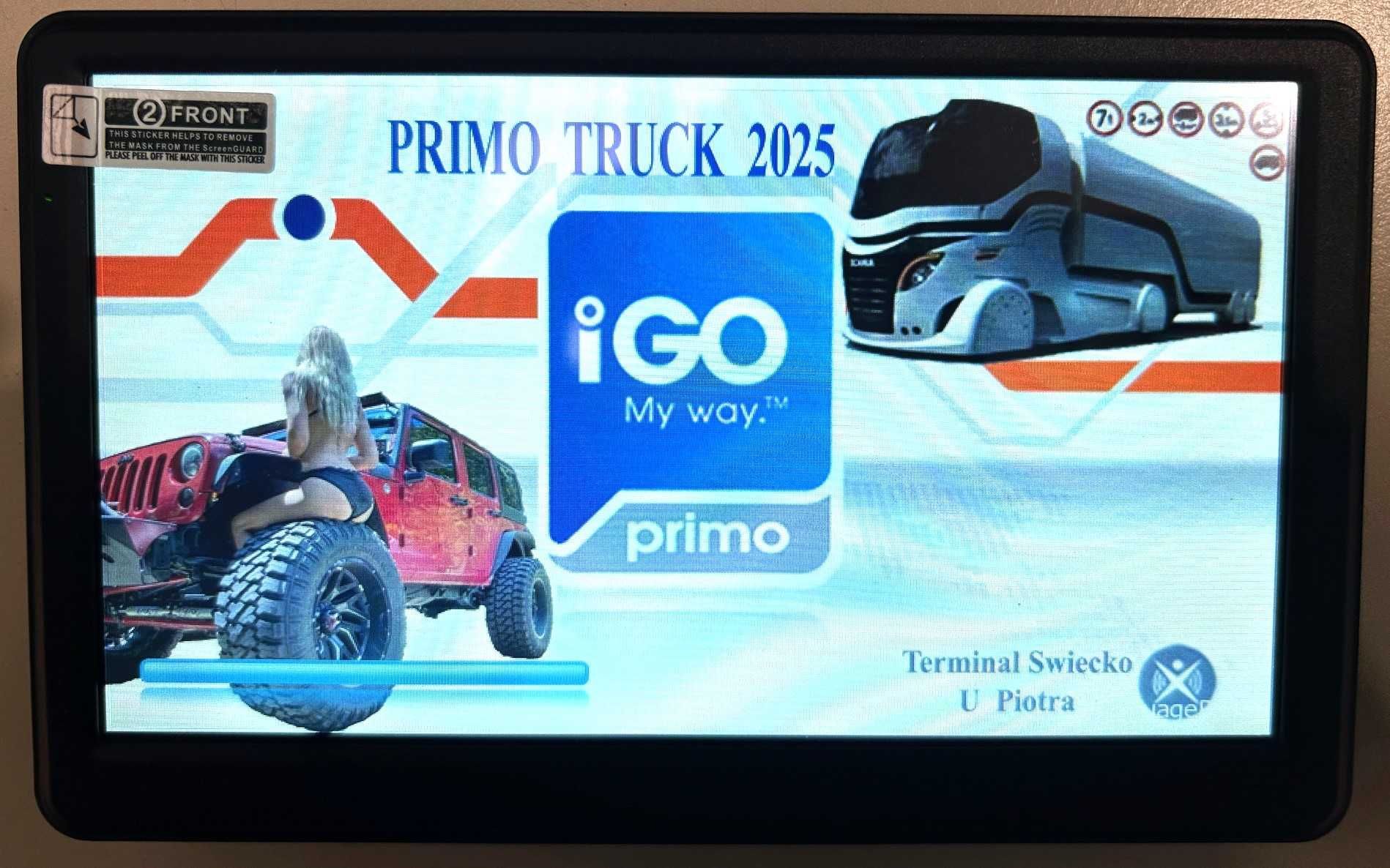 Nawigacja 7' z daszkiem IGO PRIMO TRUCK 2025 NOWA