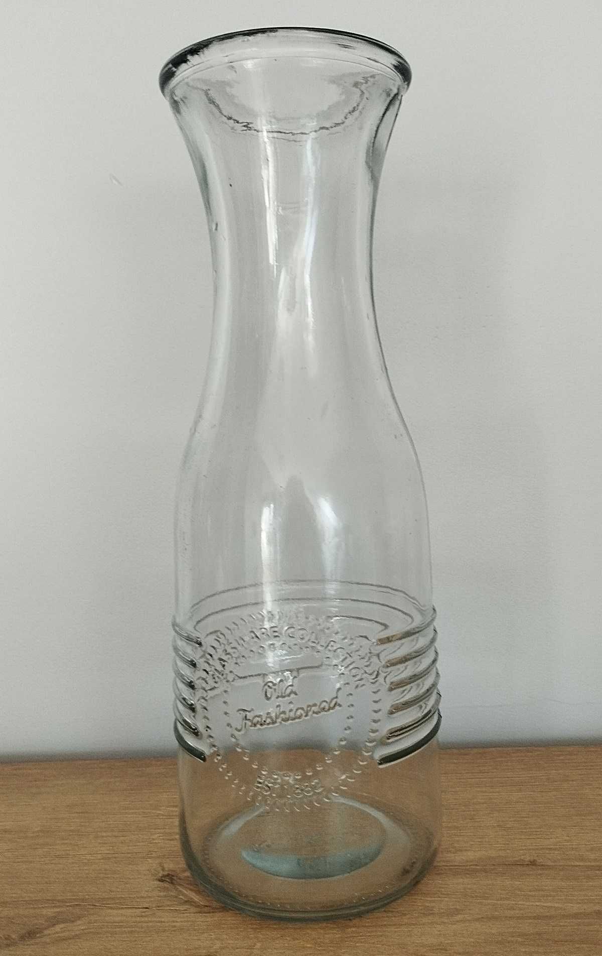 Karafka szklana vintage Altom Design Lemoniada 1L nowa