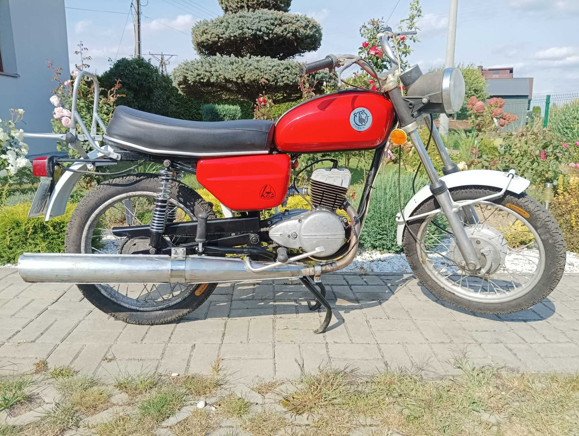 WSK-125 KOS ptaki - błotniki przód + tył - po renowacji.