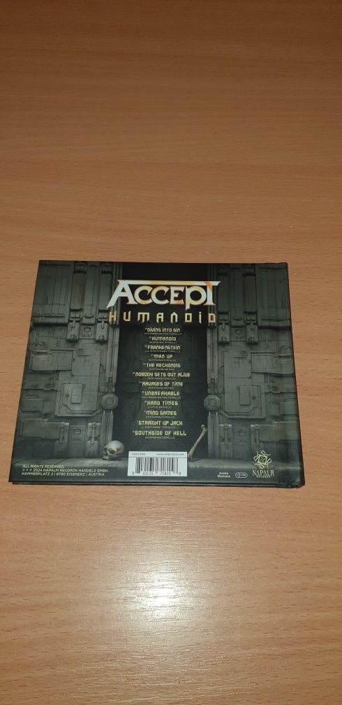 ACCEPT - Humanoid (2024 Napalm Limited MediaBook)