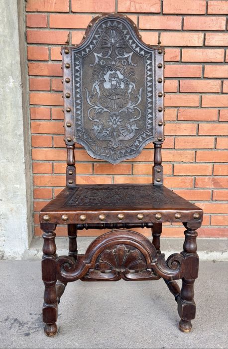 Conjunto de 2 cadeiras antigas