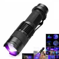 Ультрафиолетовый фонарик LED UV Q5 395-400 нм