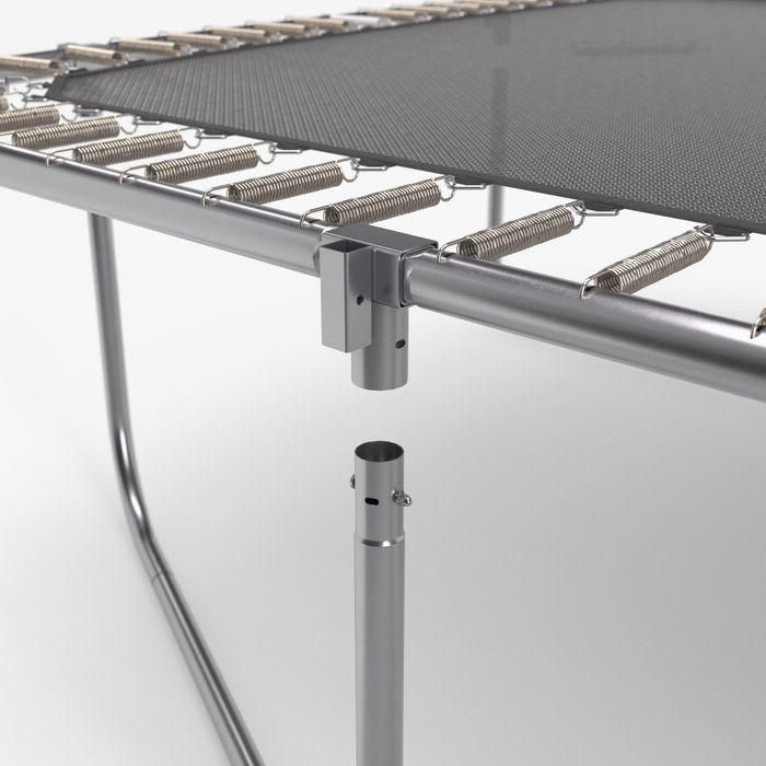 TRAMPOLIM RETANGULAR 520 COM REDE DE PROTEÇÃO