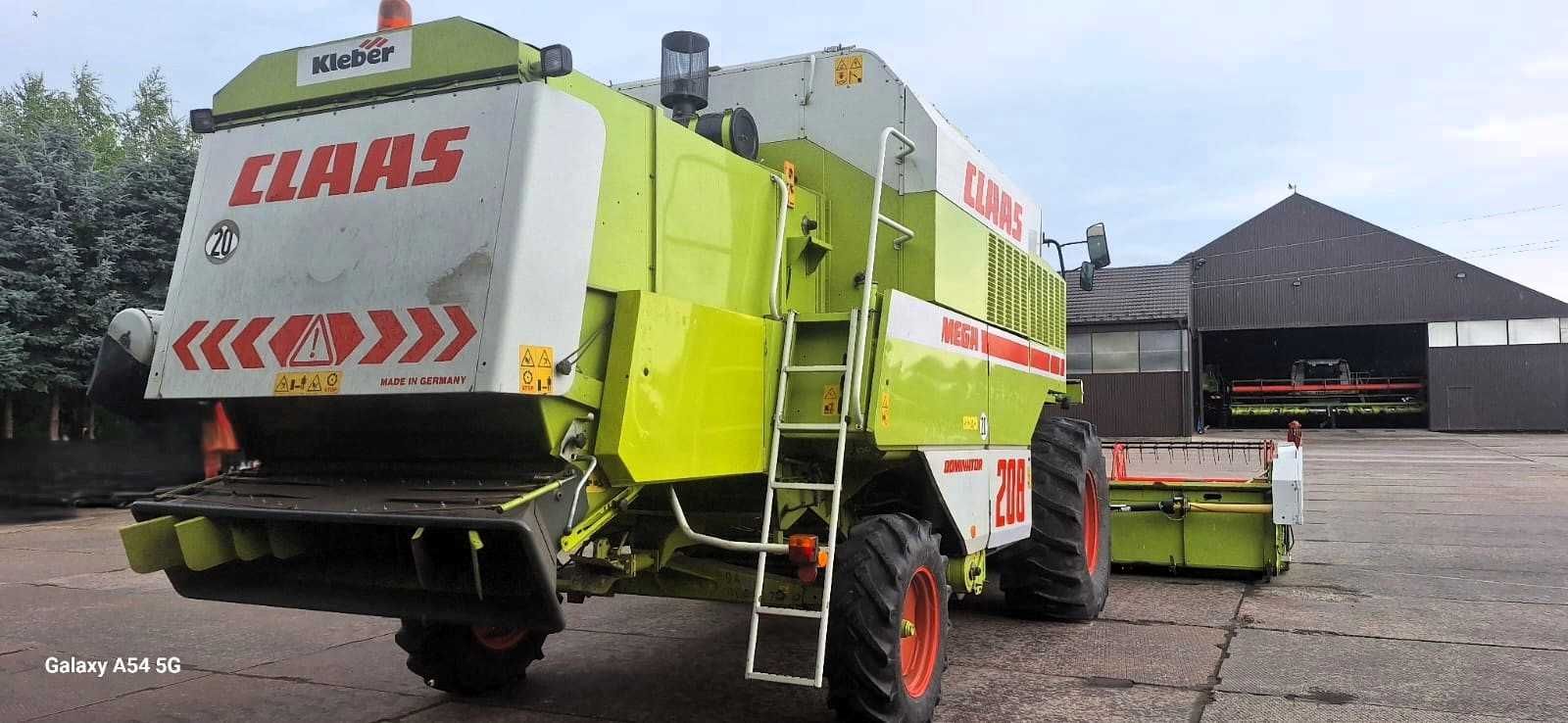 Kombajn Claas Mega 208 (1996) - Doskonały Stan,  3900 motogodzin