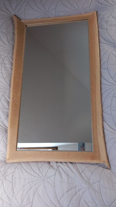Lustro w oprawie dębowej