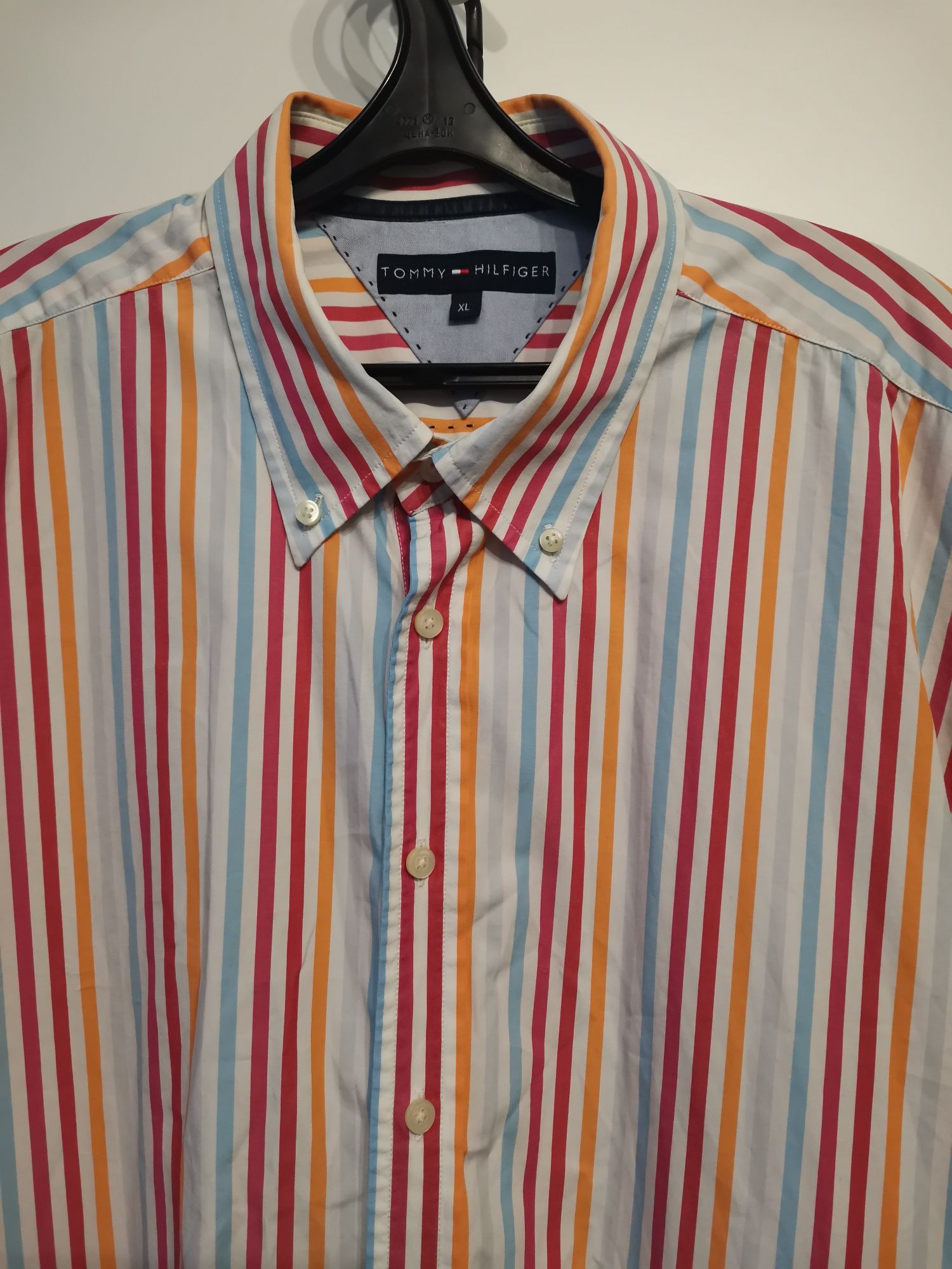 Koszula męska z krótkim rękawem Tommy Hilfinger rozm XL, kolory