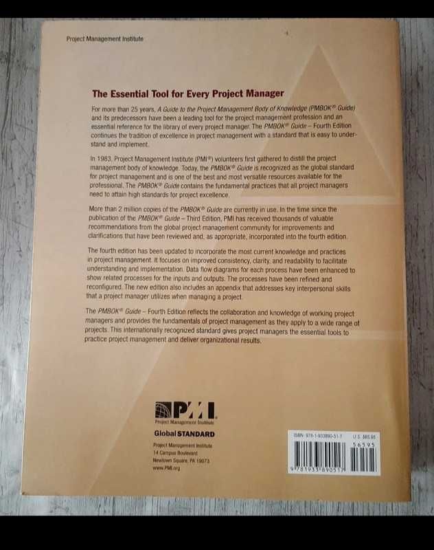 Livro A Guide to the Project Management Body of Knowledge 4th Edition