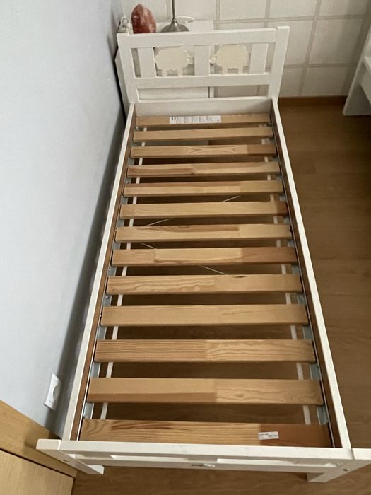 Łóżko dziecięce Rama łóżka Ikea Kritter 70x160