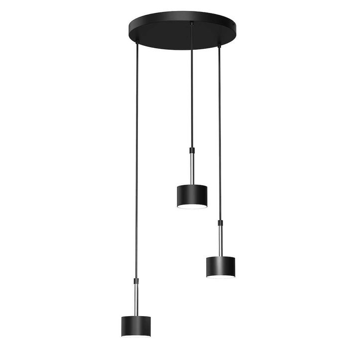 Lampa sufitowa ARENA 3-klosze – metal, idealna do kuchni lub salonu