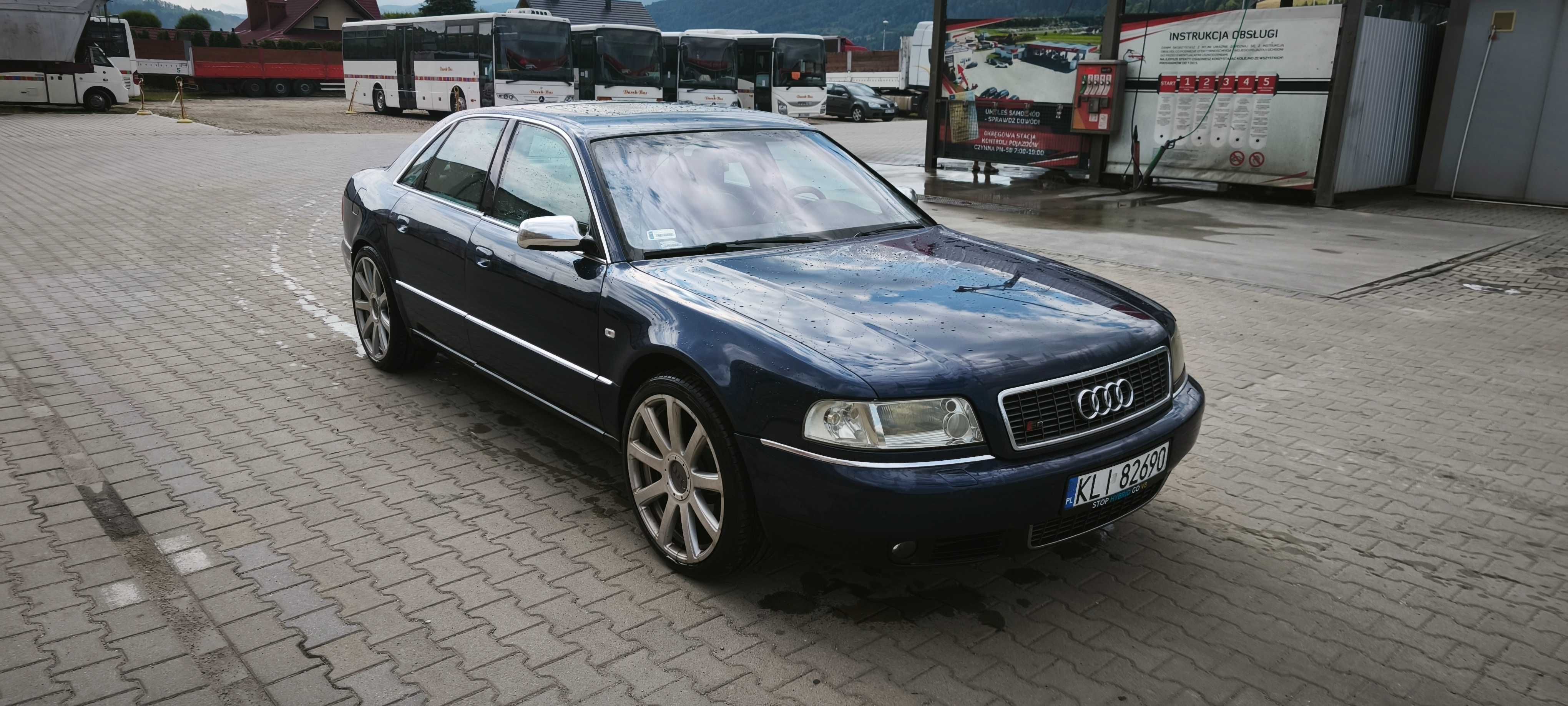 AUDI S8 D2 2000r 4,2 v8 BENZYNA GAZ