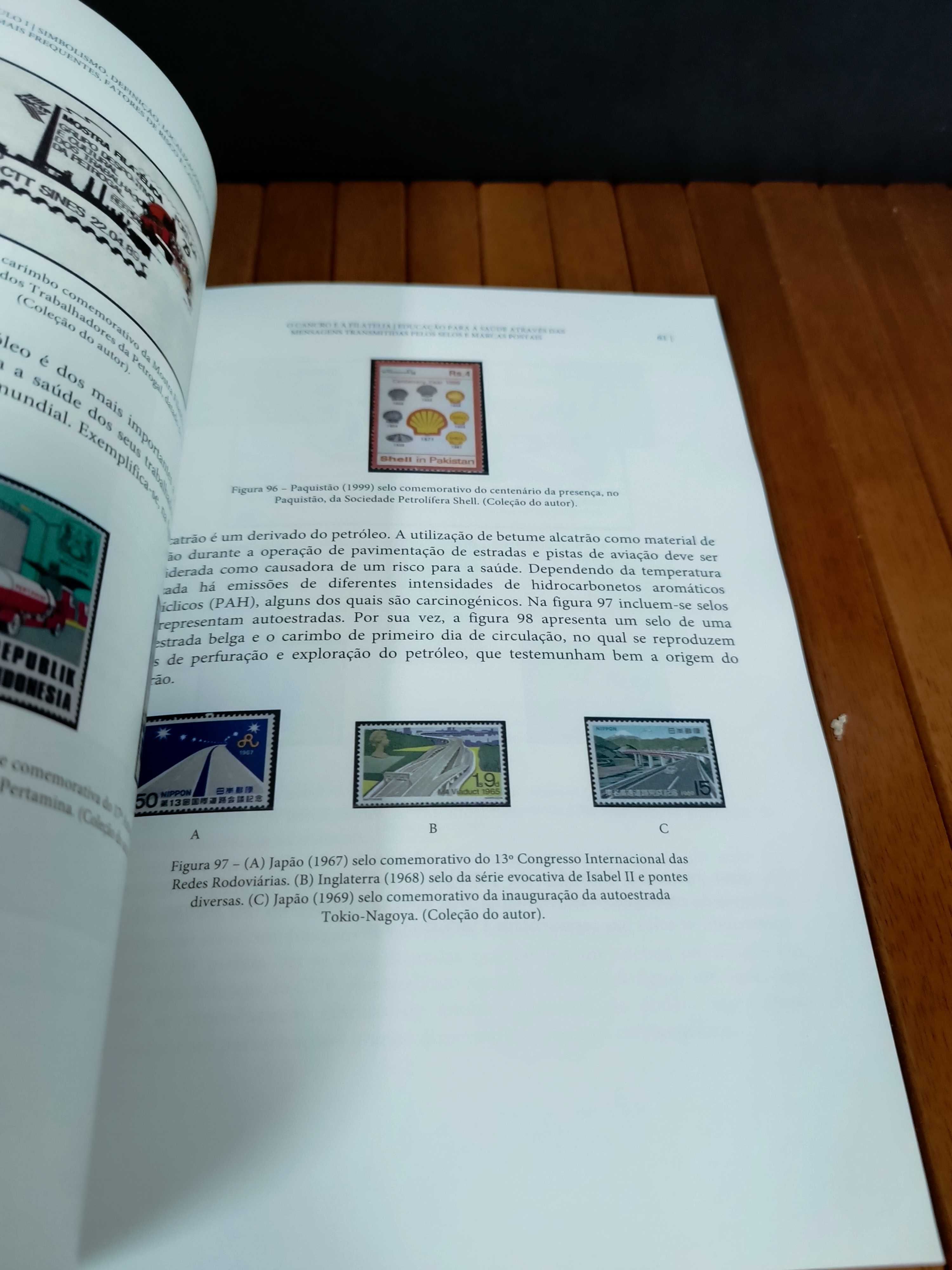 Livro O cancro e a Filatelia por Carlos Freire de Oliveira 2017