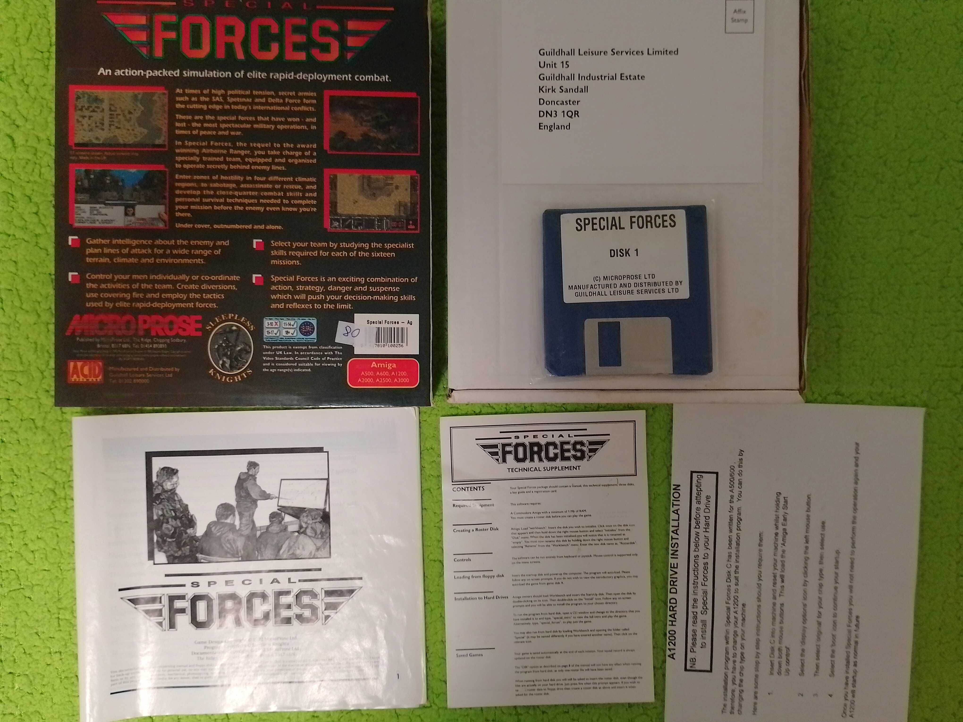 Special Forces AMIGA komplet