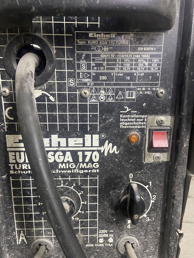 Продам полоавтомат Einhell euro sga 170