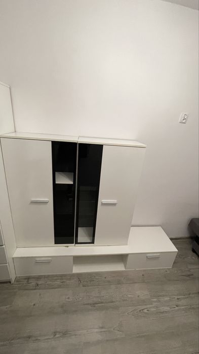 Meblościanka CUBE biały mat meble pokojowe