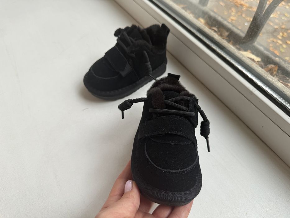 Зимові теплі дитячі чобітки/ угги 14,8 см / зимние детские ботинки