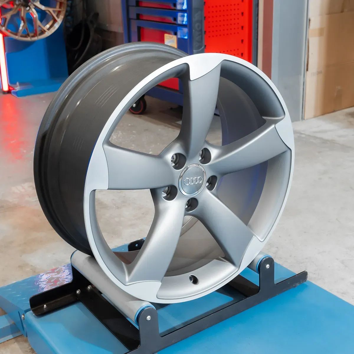 Oryginalne Felgi Audi 19" ROTOR A3 A4 A6 A8 Q3 Q5 TT