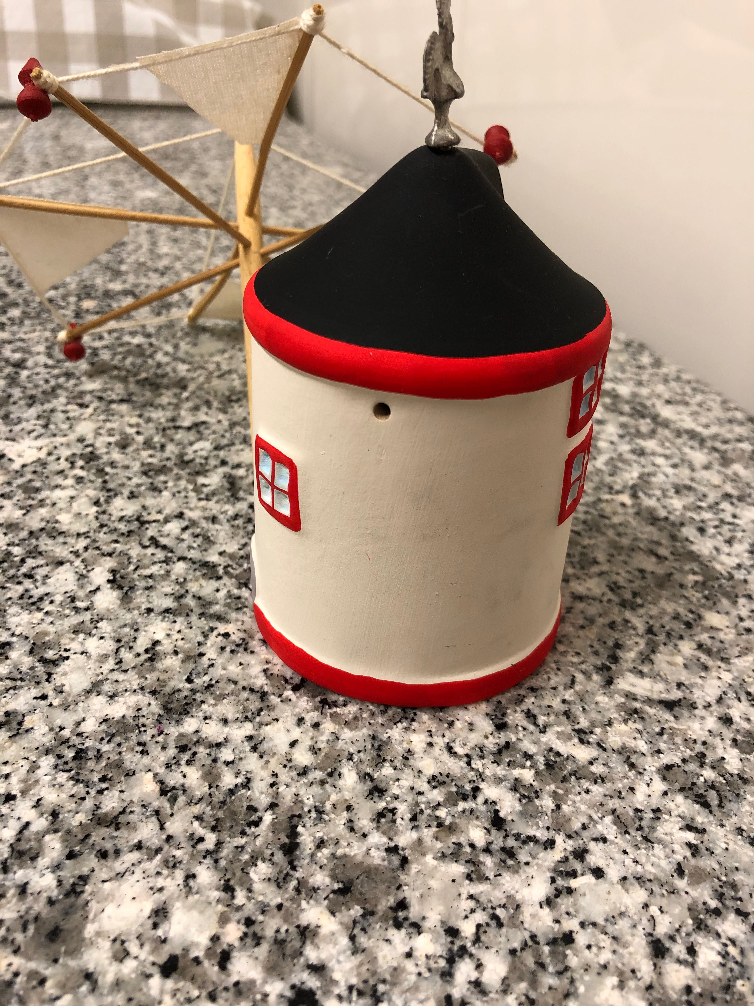 Moinho Decorativo de Cerâmica